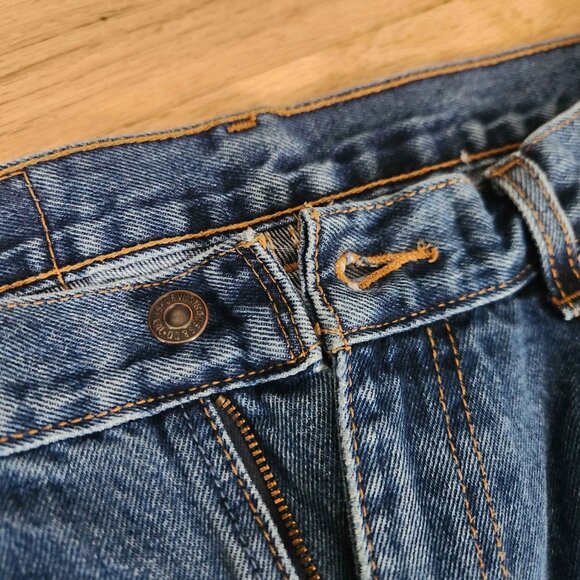 Vintage Levi’s Orange Tab Jeans – Men’s 34x34 Straight Leg - Picture 6 of 7